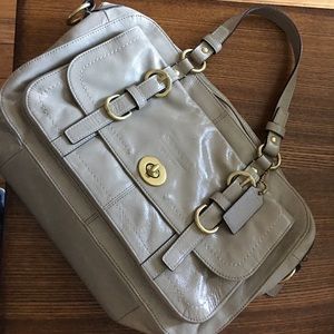Coach purse and matching wallet